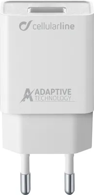 Produktbild von Cellularline Reiselader 15 W USB Type-A ACHSMUSB15WW für Samsung