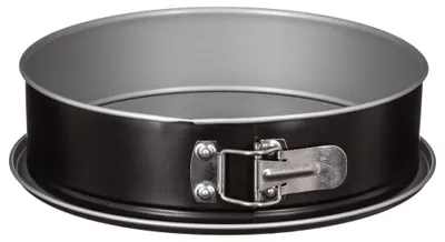 Produktbild von Kuchenform, rund, Metall, Durchmesser 26 cm, Schwarz