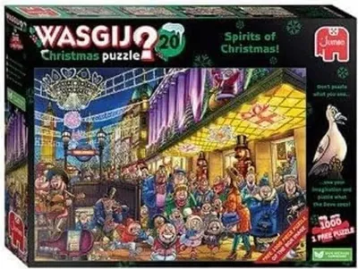 Image de Jumbo 1110100334 Esprits de Noël Wasgij 1000 pièces puzzle
