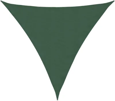 Obrázek produktu pro Stínící plachta oxford trojúhelník 3,6x3,6x3,6 m tmavě zelená
