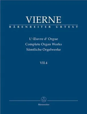 Produktbild von Sämtliche Orgelwerke Band 7,4:Pièces de fantaisie en 4 suites op.55 Livre 4 (nos.19-24)