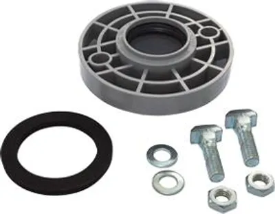 Obrázok produktu pre prírubový adaptér airfit DN 50/40 z PP, rozstup otvorov 77-83 mm