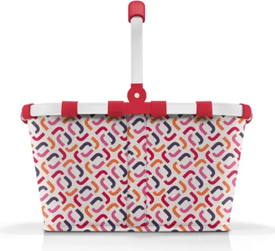Produktbild von reisenthel carrybag, Einkaufskorb, Korb, Picknickkorb, Tragetasche, Polyestergewebe, Frame Signature Sunset, 22 L, BK3079