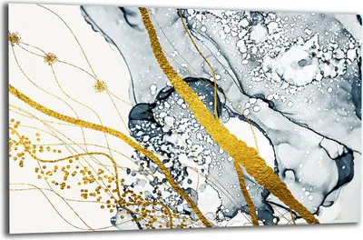 Produktbild von Herdabdeckplatte Glaskeramikkochfeld-Abdeckung Spritzschutz Glas 80x52 Marmor