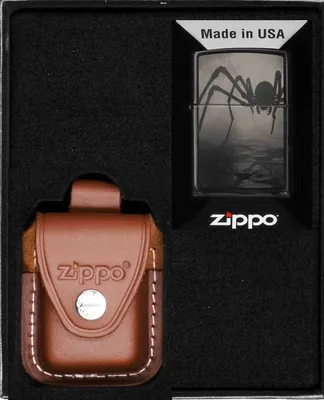 Produktbild von ZIPPO Feuerzeug-Set SPIDER DESIGN Geschenk No2