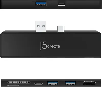 Obrázok produktu pre Dokovacia stanica j5create ULTRADRIVEMINIDOCK JCD324, pre MS Surface Pro 7