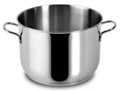 Kochtopf 24 cm, 7 Liter, Edelstahl, Induktion, spülmaschinengeeignet