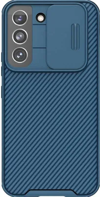 Produktbild von Nillkin CamShield Pro-Hülle für Samsung Galaxy S22 (blau)