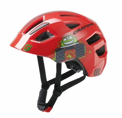 Produktbild von Cratoni Maxster Truck Red Glossy Kinderhelm