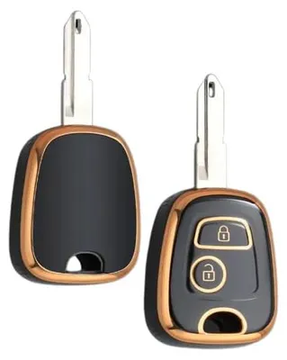 Schlüsselanhänger-Hülle TPU, 2 Knöpfe, für Peugeot/Citroen