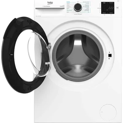 Produktbild von Beko BM3WFU4941W1 Waschmaschine 9kg Weiß EnergySpin Watersafe Restzeitanzeige