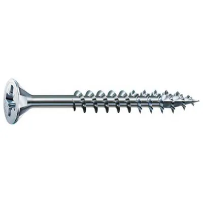 Produktbild von SPAX, Universalschraube, Senkkopf, Kreuzschlitz Z, Teilgewinde, gehärtet, gleitbeschichtet - Größe: 5,0 x 50 mm - Menge: 500 Stück