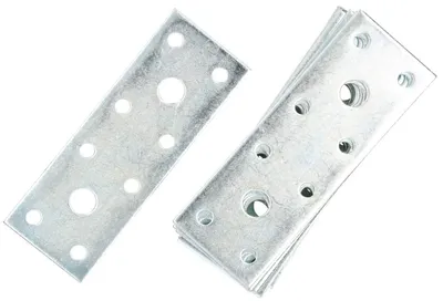 Produktbild von KOTARBAU Lochplatten Flachverbinder Holzverbinder 96 x 35 mm Silber Verzinkt