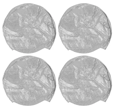 Produktbild von Reifenabdeckungen Wohnmobil 4 Stück Wasserdicht Aluminiumfolie Anti Reifenschutz 27-29 Zoll