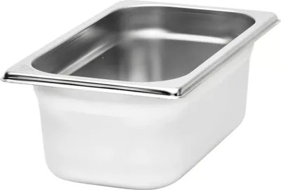 Produktbild von RIEBER GN-Behälter 1/4 18/10 Edelstahl, Tiefe: 100 mm, Inhalt: 2,30 Liter