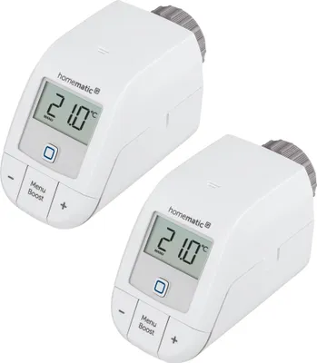Obrázok produktu pre HOMEMATIC IP Smart Home 153412A0, Radiátorový termostat Basic, 2 jednotky