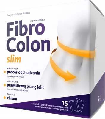 Zdjęcie produktu dla FibroColon Slim, 15 saszetek