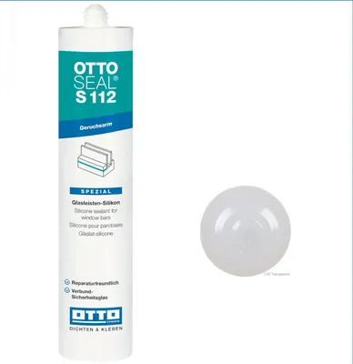 Produktbild von Otto Chemie Ottoseal S112 Silikon Glasstein-Silicon C00 transparent 310ml