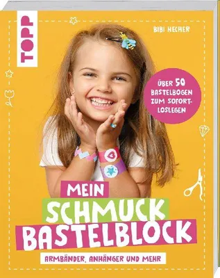 Produktbild von Kinderschmuck. Papierbastelblock