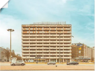 Produktbild von ARTland Poster Allesandersplatz Größe: 60x45 cm