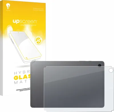 Produktbild von upscreen Entspiegelungs Schutzglas für Samsung Galaxy Tab S10 Lite (Rückseite) Schutzfolie Panzer Folie Glas Display Schutz matt