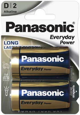 Immagine prodotto di Panasonic Batteries Panasonic battery Everyday Power LR20EPS/2B