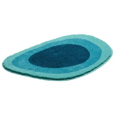 Produktbild von Grund Badteppich LAKE - 100% Polyacryl EXTRASOFT, Farbe:Türkis, Größe:70x105 cm