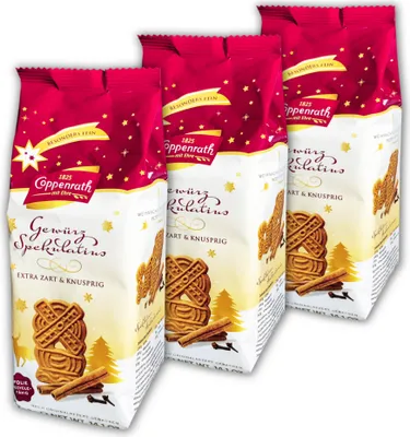 Produktbild von Coppenrath Gewürz-Spekulatius 3 x 400g…