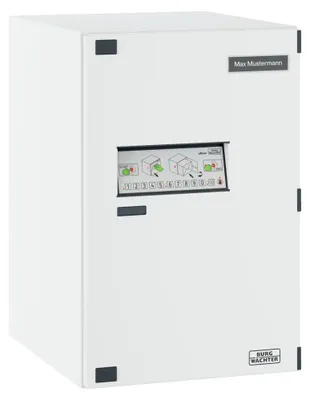 Produktbild von Burg Wächter Paketbox eBoxx EASY+ E 635 W weiß BxHxT 380/575/450 mm