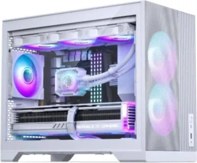 Produktbild von Phanteks XT M3 RGB, Micro Tower, PC, Weiß, micro ATX, Mini-ITX, Acrylnitril-Butadien-Styrol (ABS), Stahl, Gehärtetes Glas, Gaming