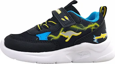 Immagine prodotto di KangaRoos K-NY Peppa, scarpe sportive per bambini, scarpe da corsa, scarpe da ginnastica, colore nero, adatte al tempo libero