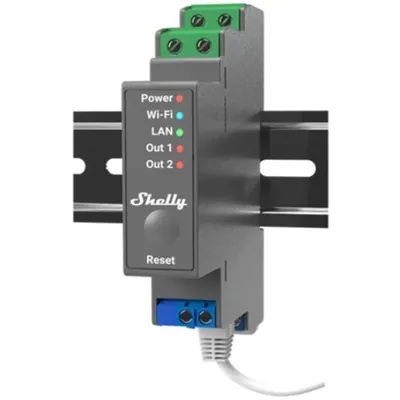 Produktbild von Dwukanałowy inteligentny przekaźnik Shelly Pro 2