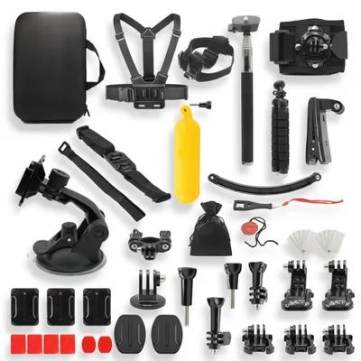 Productafbeelding van InAndOutdoorMatch - Accessoire-set voor actiecamera's - Set van 50 stuks, AI-gegenereerde afbeelding