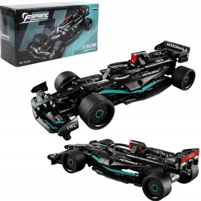Produktbild von BAUSTEIN-GESCHENK FÜR KINDER F1 FORMEL 1 SPORTWAGEN 300 Stück.