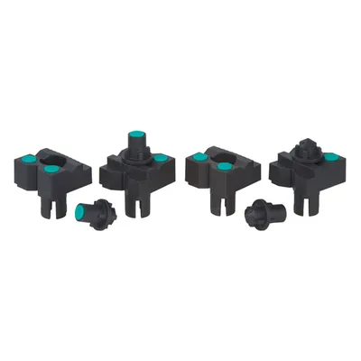 Obrázok produktu pre wolfcraft GmbH 6166000, Čierna, Plast, Európa, wolfcraft MASTER series, 4 kusov