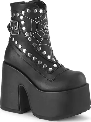Produktbild von CAMEL-70 Damen Boots von DemoniaCult, Schwarz EU 42, US 12