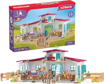 Produktbild von schleich HORSE CLUB 42567, Bauernhof, Horse Stable, Horses, 5 Jahr(e), Mehrfarbig, Kunststoff