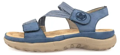 Immagine prodotto di Sandali sportivi Rieker Guana da donna, colore blu, adatti al tempo libero