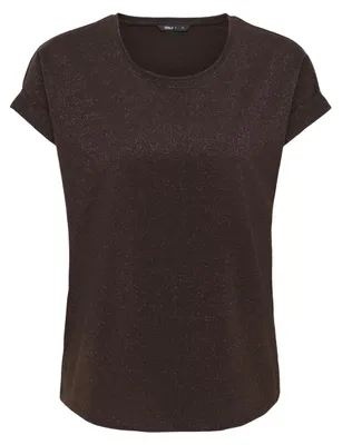 Produktbild von ONLY Onlmoster Glitter S/S Top Noos JRS