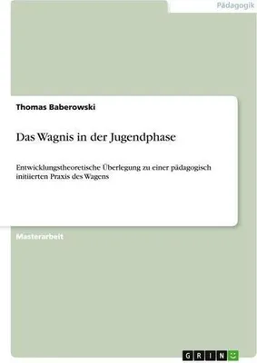 Produktbild von Das Wagnis in der Jugendphase