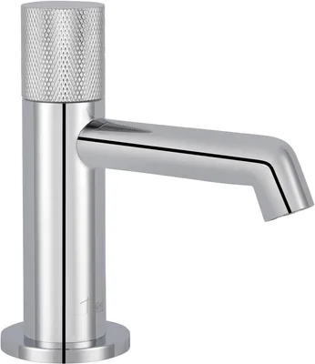 Produktbild von Ben Engraved Cross Kaltwasserhahn für Gaste-WC, Kaltwasserarmatur Messing