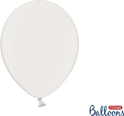 Produktbild von Strong Balloons 30cm, Metallic Pure White (1 Packung / 50 Stück)