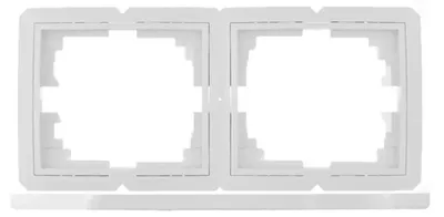 Immagine prodotto di SOLERA 42956 Telaio per 2 elementi orizzontali Bianco 154X81X10MM S.Europe, Neutro