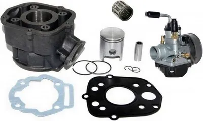 Produktbild von 70cc Racing Zylinder KIT VERGASER 21mm Set für Aprilia RX 50 abBj06 Wasser H2O Zylinderkit