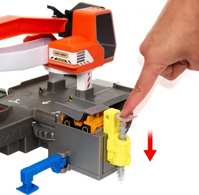 Produktbild von Matchbox Bagger Truck Großes Fahrzeug mit Funktion