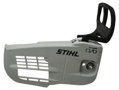 Produktbild von Stihl 11456401700 Original Kettenraddeckel mit Kettenbremse und Handschutz für MS 201