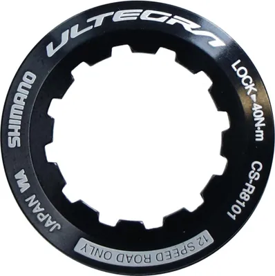 Image de Bague de verrouillage SHIMANO CS-R8101 - bague de verrouillage précise pour les vélos de course modernes...
