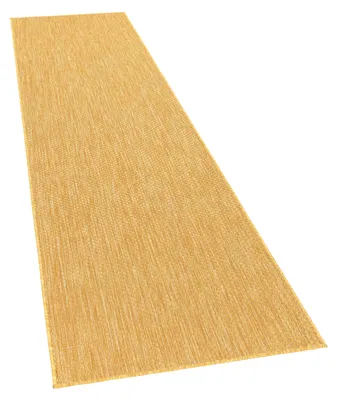 Produktbild von In- & Outdoor Teppich Flachgewebe einfarbig modern wetterfest für Terrasse Küche Grösse 60x100 cm