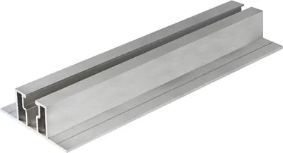 Produktbild von Aluminiumprofil G21 für Trapezdach und Vierkantmutter, Breite 70 mm, 6 m