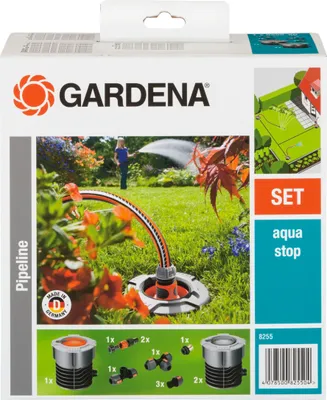 Produktbild von GARDENA Sprinklersystem Start-Set für Garten-Pipeline 08255-20